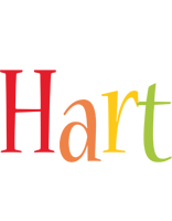 Hart birthday logo