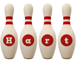 Hart bowling-pin logo