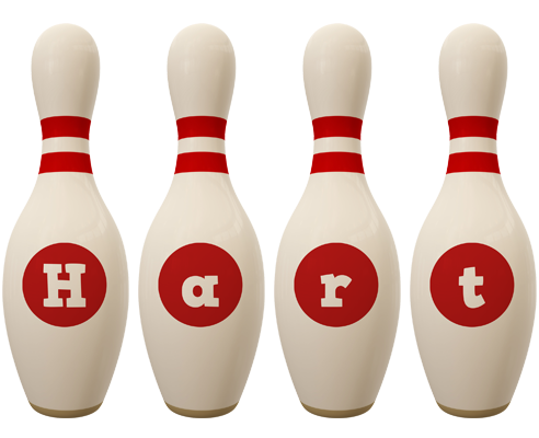 Hart bowling-pin logo
