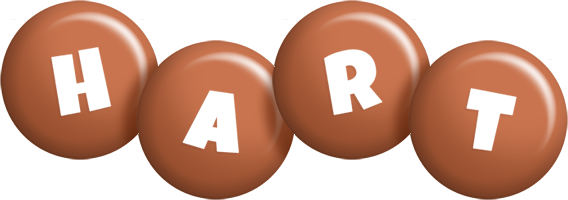 Hart candy-brown logo