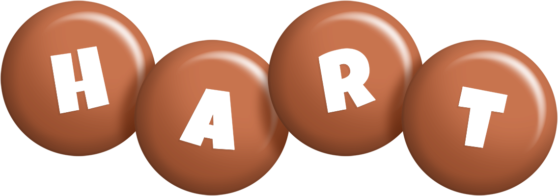 Hart candy-brown logo