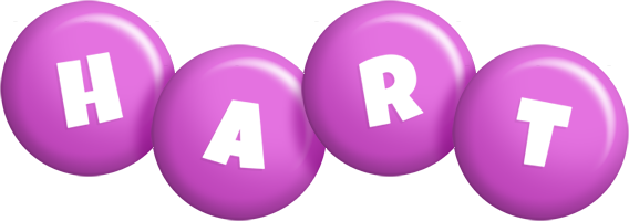 Hart candy-purple logo