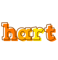Hart desert logo