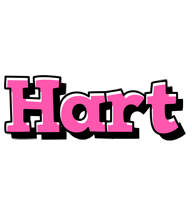 Hart girlish logo