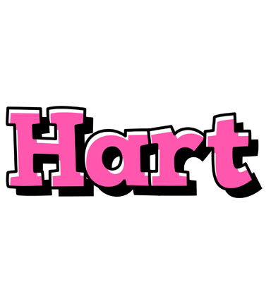 Hart girlish logo