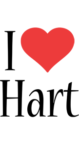 Hart i-love logo