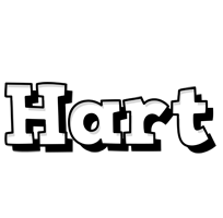 Hart snowing logo