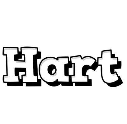 Hart snowing logo