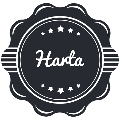 Harta badge logo