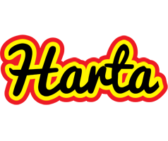Harta flaming logo