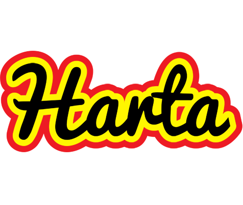 Harta flaming logo