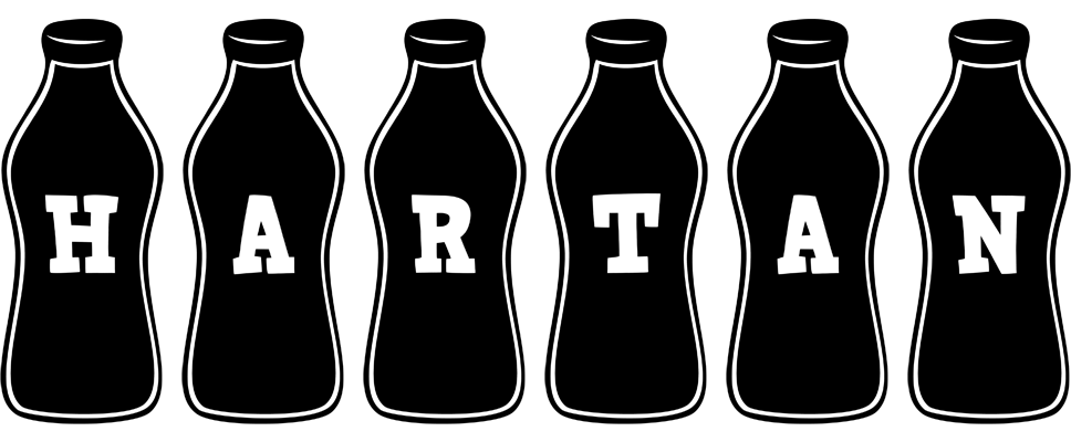 Hartan bottle logo