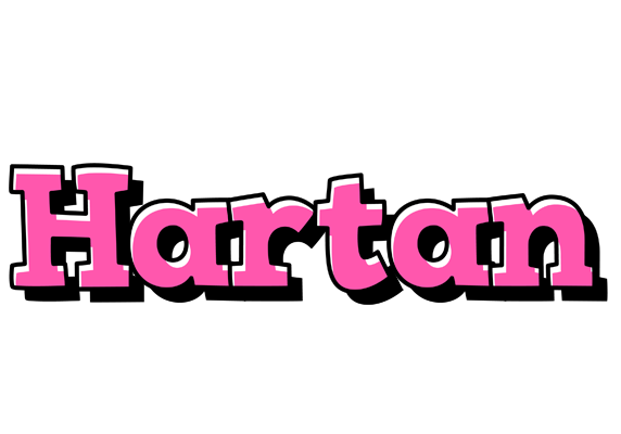 Hartan girlish logo