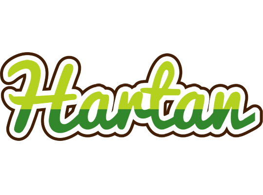 Hartan golfing logo