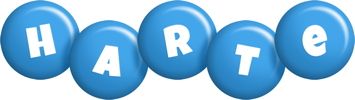 Harte candy-blue logo