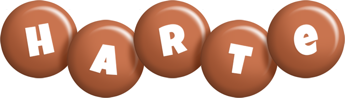 Harte candy-brown logo