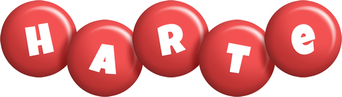 Harte candy-red logo