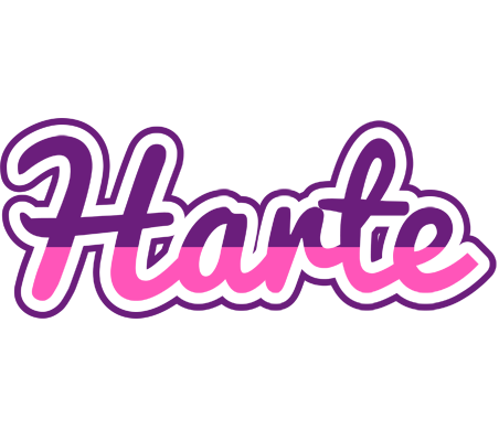 Harte cheerful logo