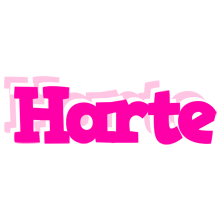 Harte dancing logo