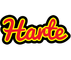 Harte fireman logo