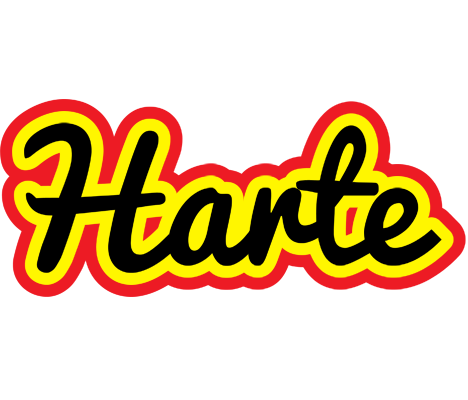 Harte flaming logo