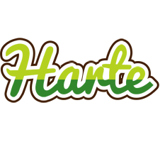 Harte golfing logo
