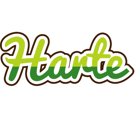 Harte golfing logo