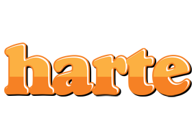 Harte orange logo