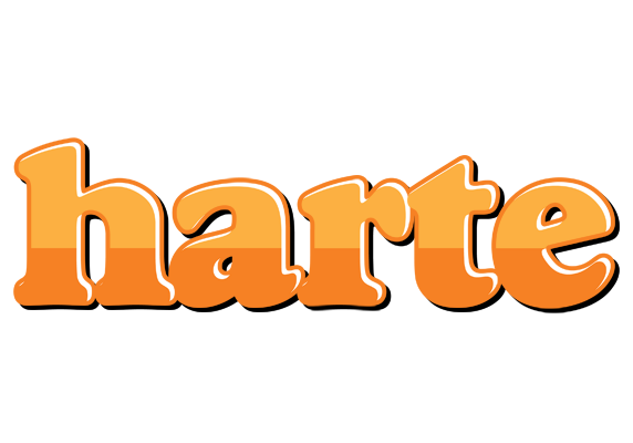 Harte orange logo