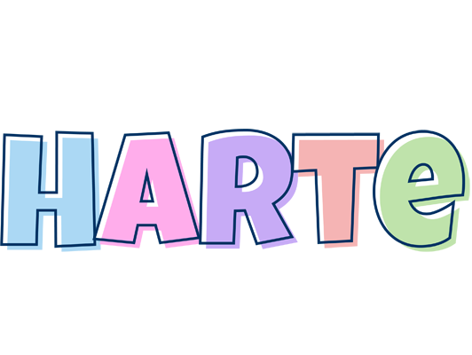 Harte pastel logo