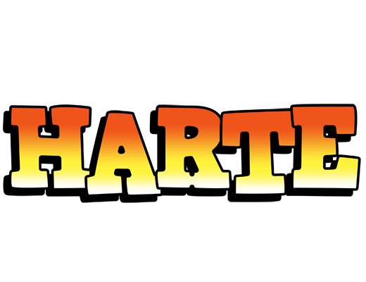 Harte sunset logo