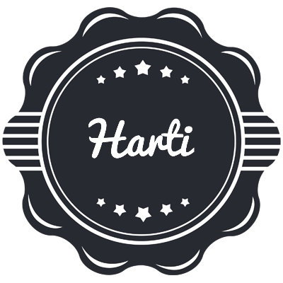 Harti badge logo