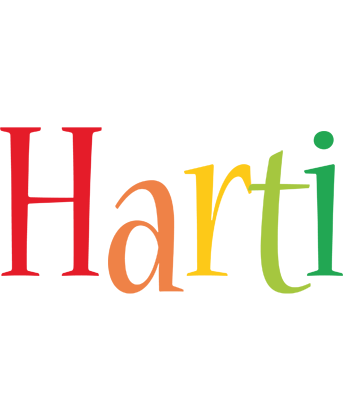 Harti birthday logo