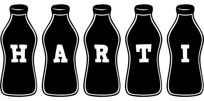 Harti bottle logo