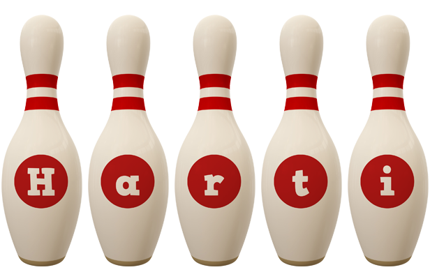 Harti bowling-pin logo