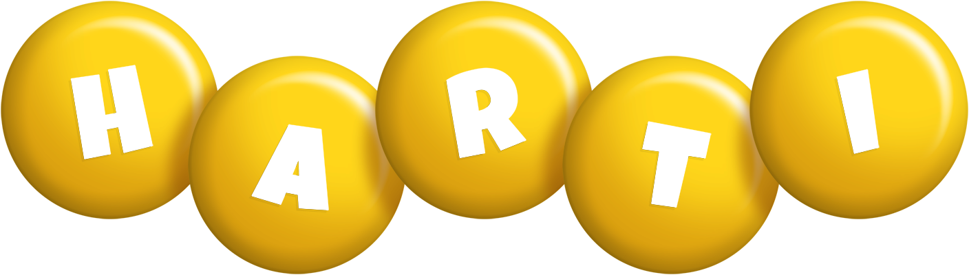 Harti candy-yellow logo