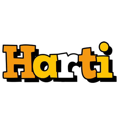 Harti cartoon logo