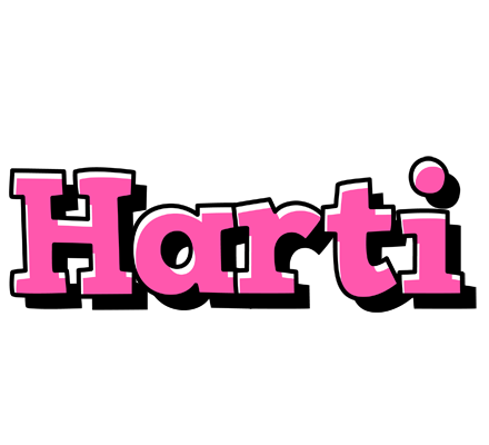 Harti girlish logo