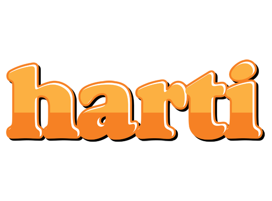 Harti orange logo