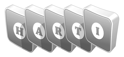 Harti silver logo