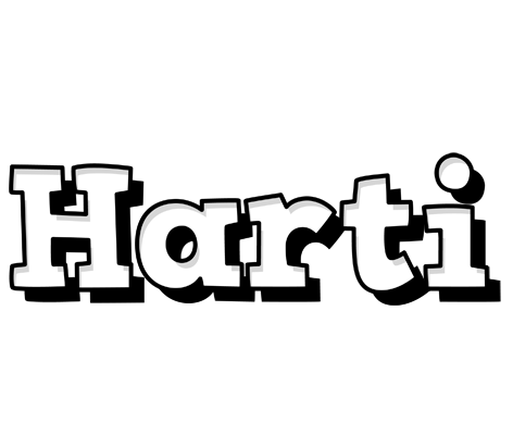 Harti snowing logo