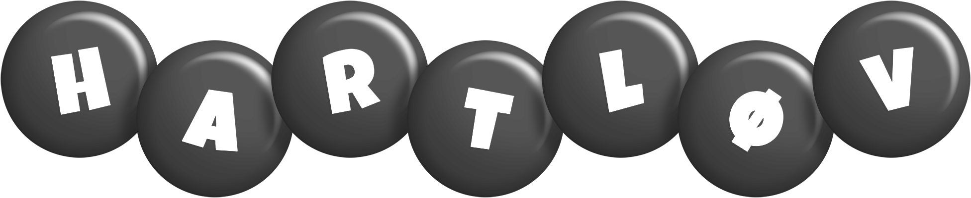 Hartløv candy-black logo