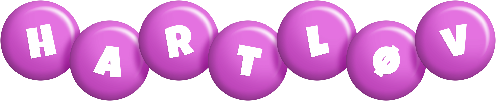 Hartløv candy-purple logo