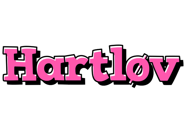 Hartløv girlish logo