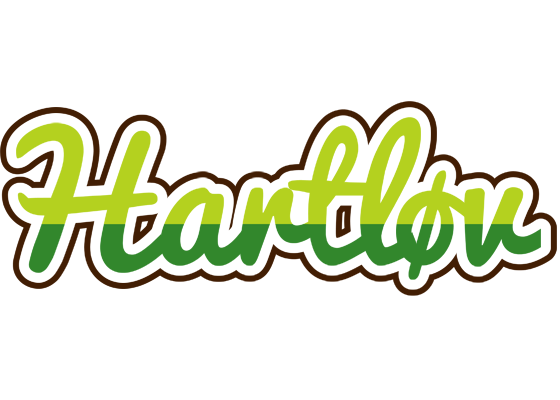 Hartløv golfing logo