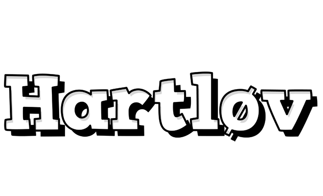 Hartløv snowing logo