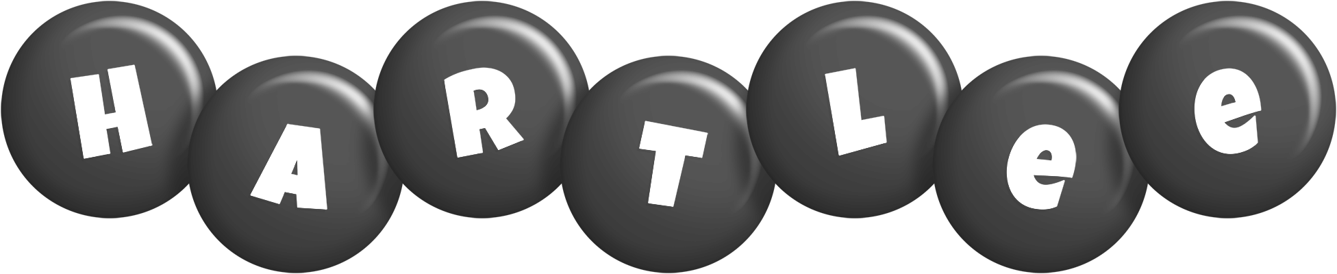 Hartlee candy-black logo