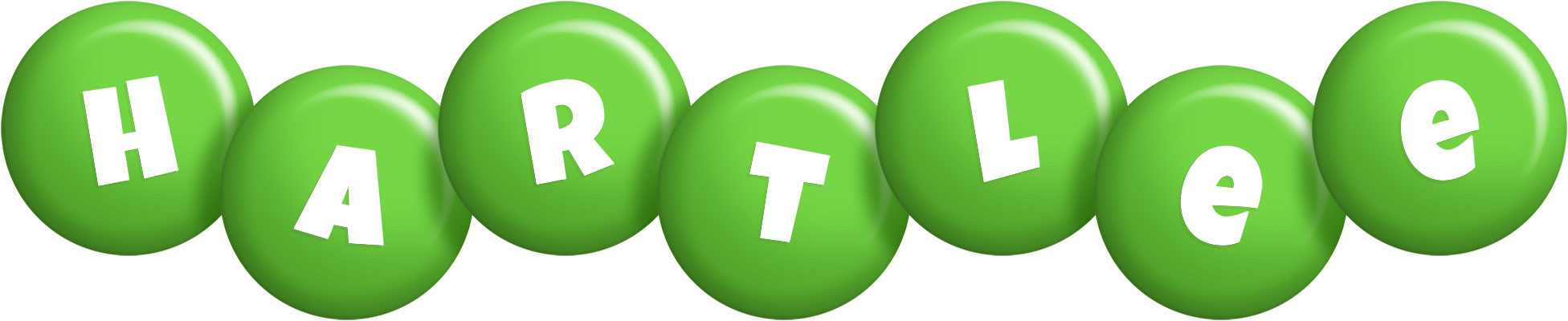 Hartlee candy-green logo