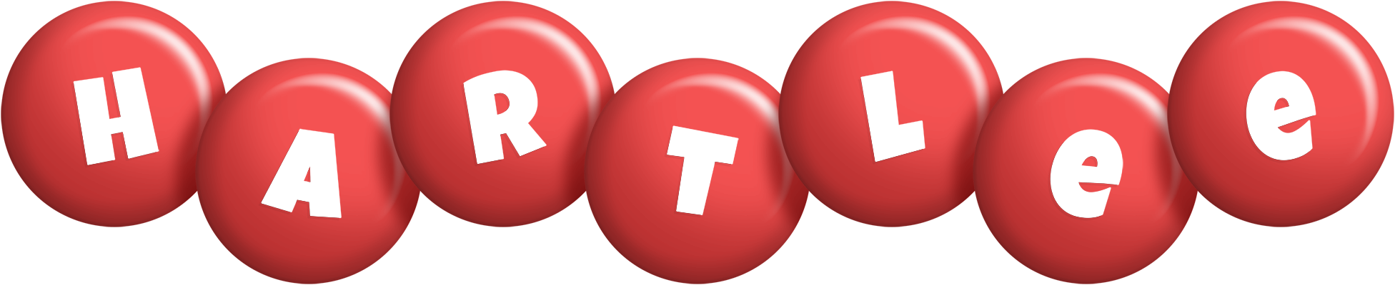 Hartlee candy-red logo