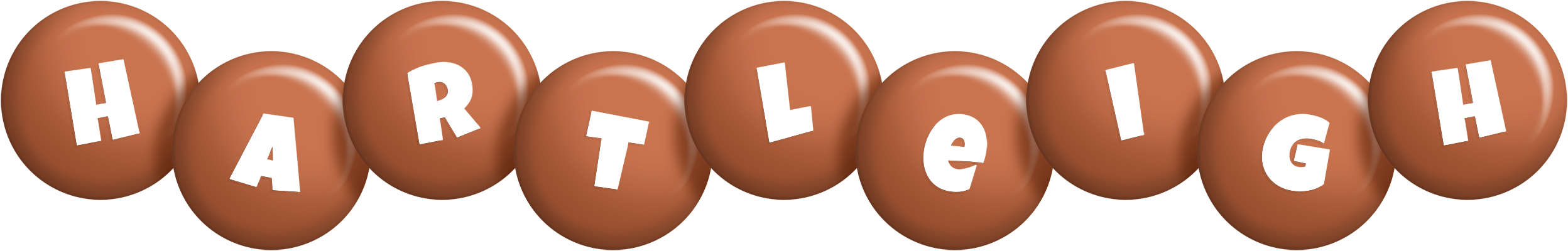 Hartleigh candy-brown logo
